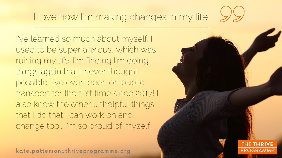 This week, I spoke to a client who had recently successfully finished their Thrive Programme course. In the beginning, they were super anxious and had a massive lack of confidence and self-belief. We had a follow-up session today to check their progres👍🏼#vaginismus #anxiety #TTP