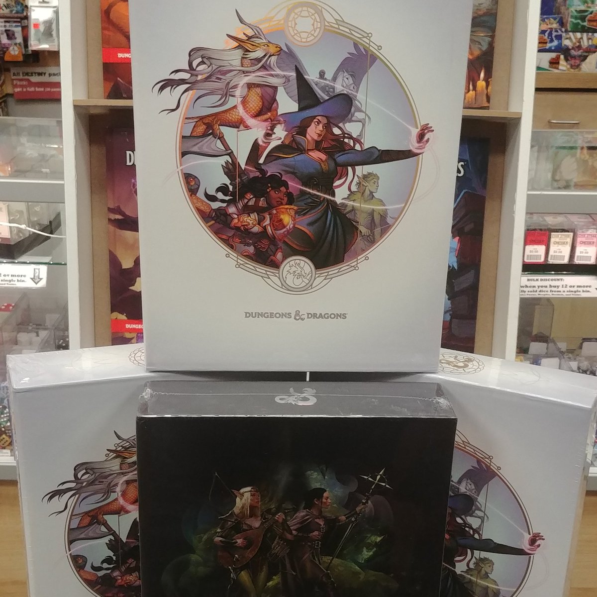 GamesByJamesInc's tweet photo. ICYMI: The D&D Rules Expansion has arrived! Available while supplies last, grab yours today from your favorite GbJ location!
#dungeonsanddragons #monstersofthemultiverse
#rulesexpansion
#newbook https://t.co/VNG9bHxeAs