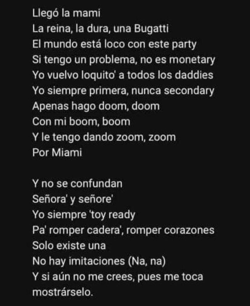 Pues lo peor no ha llegado, jovenzuelos. Ya veréis cuando caiga esto en el comentario de texto de la EBAU 2022... 
#BenidormFest2022