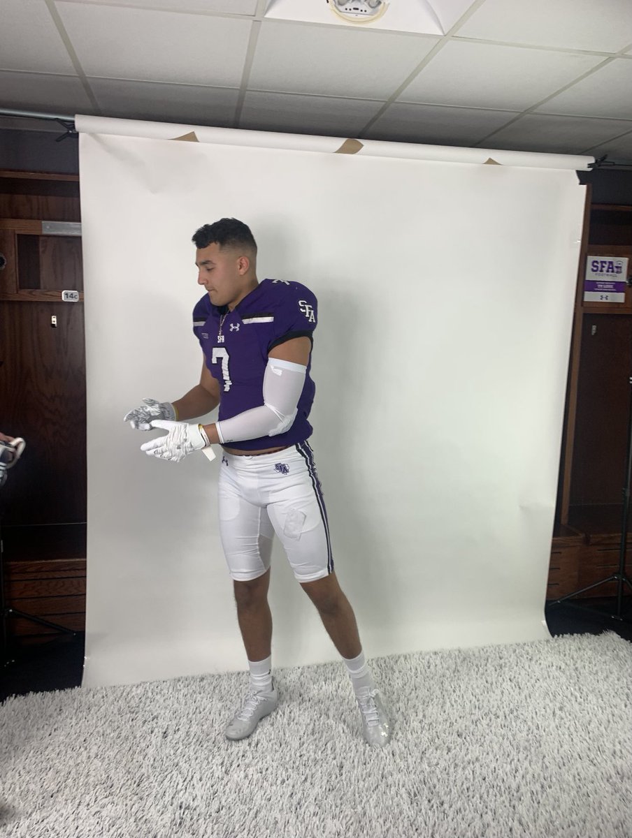 Had a great unofficial visit to Stephen f Austin thanks for having me <a href="/Coach_RogersSFA/">Cameron Rogers</a> <a href="/SFA_Football/">Lumberjack Football</a> and the rest of the coaching staff