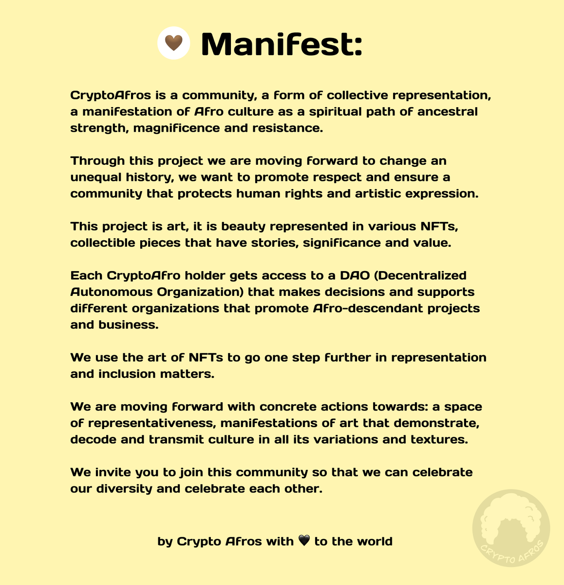 CryptoAfros 🧑🏿🦱✊🏿 tweet media