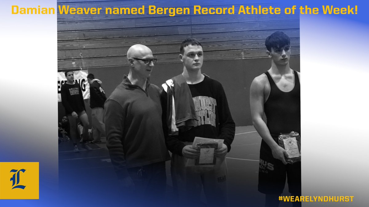 LHSGBathletics's tweet photo. Damian Weaver named Athlete of the Week! https://t.co/VcbZs1eVPr