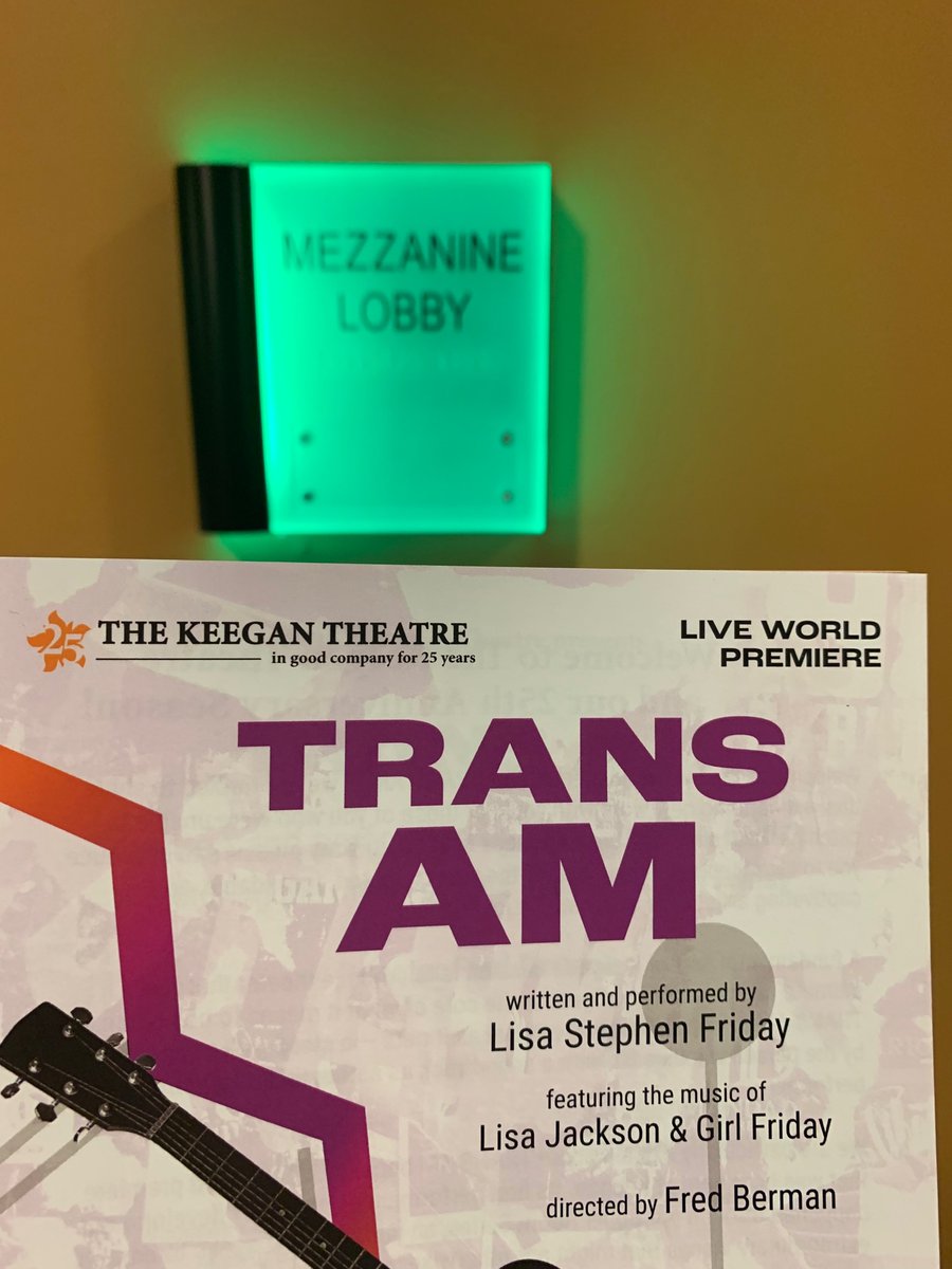 ArtsConnectedDC's tweet photo. Looking forward to Trans Am @keegantheatre @theatreWash #dctheatre @DCculture https://t.co/FasVI40hQn