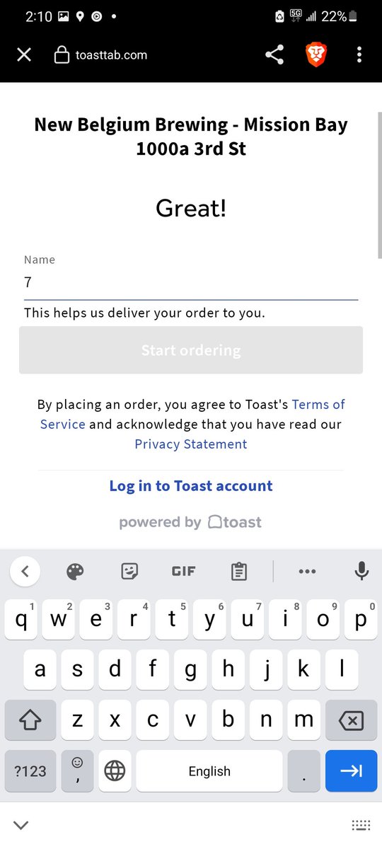 SE_7777777_EN's tweet image. @ToastTab @newbelgium Your UX for QR adding self I to order is hiding the second field when the keyboard is up

This makes it unclear what to do to continue and get an active next button ✅

#ux #uxbug #design