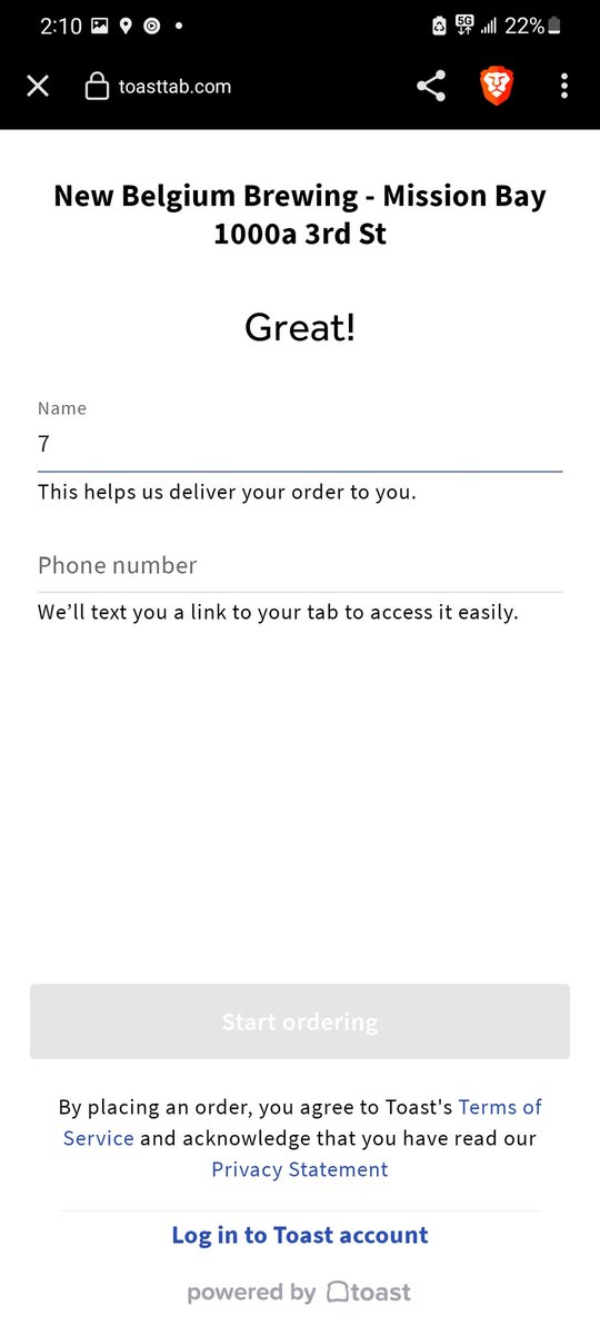 SE_7777777_EN's tweet image. @ToastTab @newbelgium Your UX for QR adding self I to order is hiding the second field when the keyboard is up

This makes it unclear what to do to continue and get an active next button ✅

#ux #uxbug #design