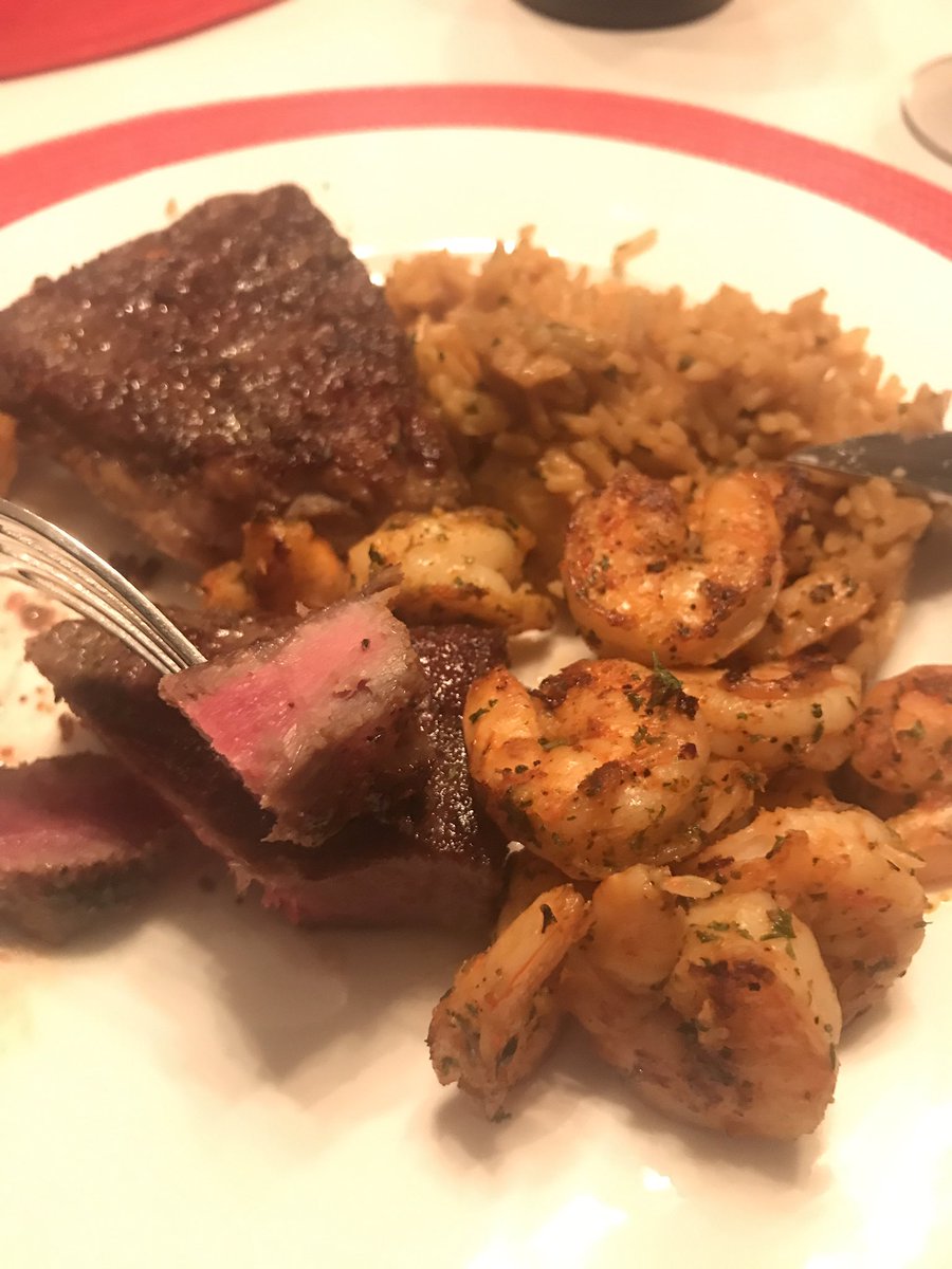 DecanterWine's tweet photo. The 2010 Speck Family Cabernet-Merlot has softened to a velvety perfection. Optimal pouring right now at 11.5 years but could likey hang on longer. Paired with Montreal Spiced Sirloin, Blackened Cajun Shrimp and jalapeño rice  @PaultSpeck @HenryofPelham https://t.co/T5qNlvGz7f