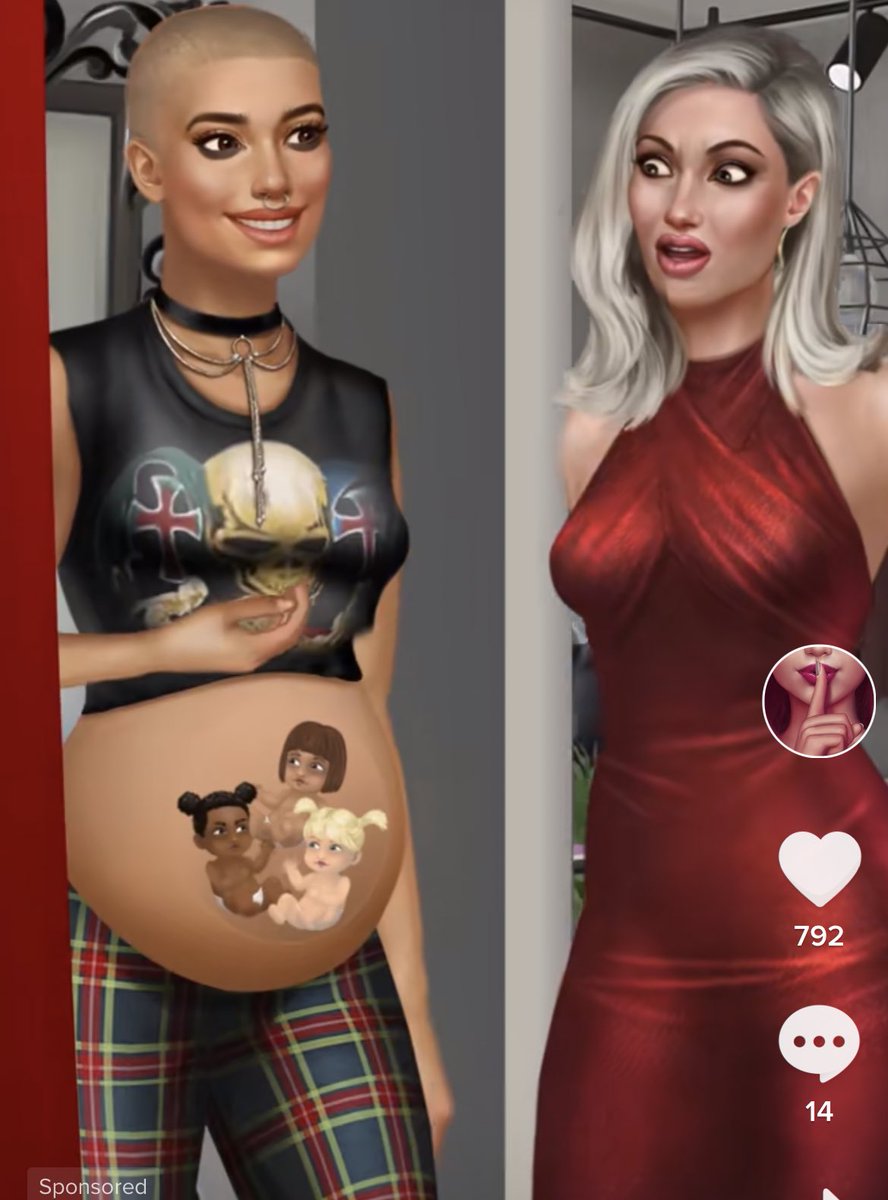 NotKweenKay's tweet photo. why she got three different race babies I’m crying https://t.co/DjAwyFKuBx