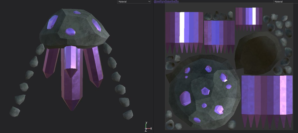 SaltySlimeballs's tweet photo. Today I want to show you some designs we had for our two creatures, the Hellyfish and Deernicorn! These were created by some of our very talented artists. We have many variations of them and you might see some specific ones for the final game! Remember, on @Steam on May 2022 ☺️🦌 https://t.co/cn1hvIeSho
