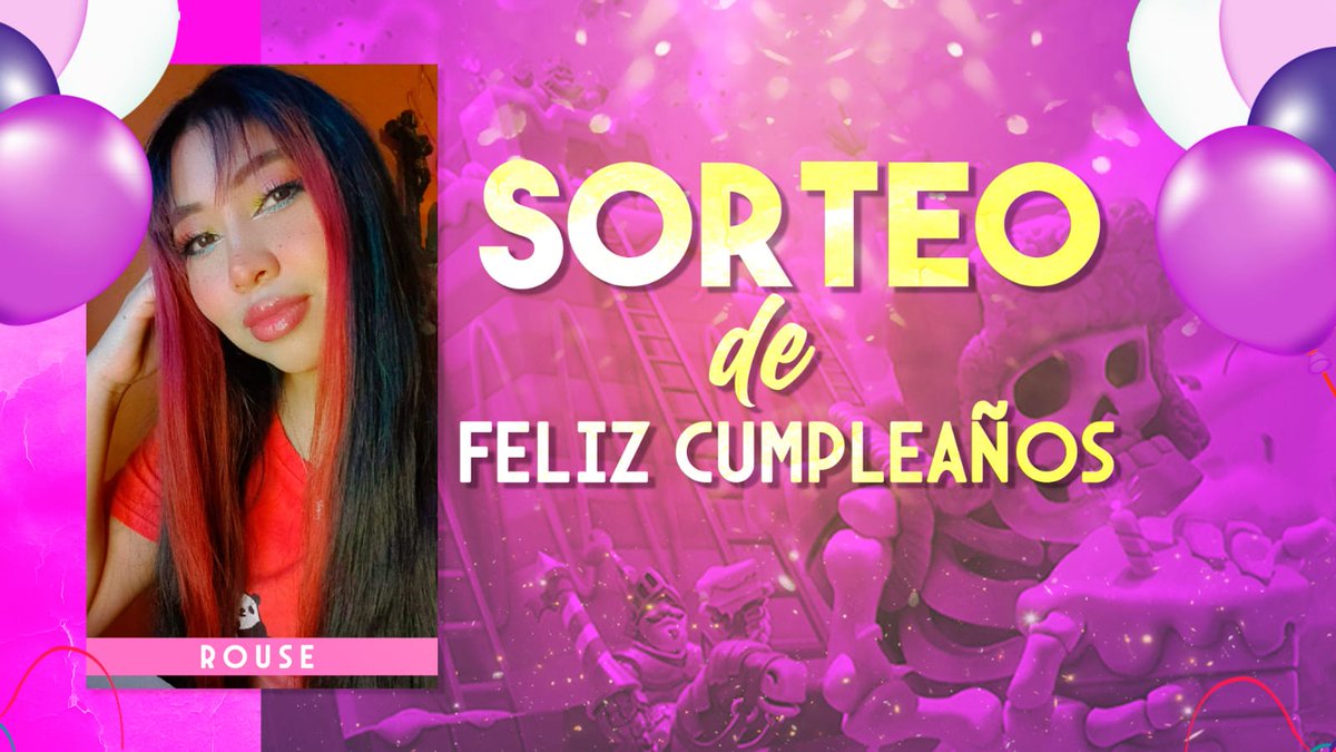 🥳Sorteo de cumpleaños 🥳
        ⭐4 Pases Royale⭐
✅Seguirme <a href="/alegsa51/">❤alegsa🖤</a>
✅Seguir a <a href="/1Rouse22/">˙·٠•●♥️ℛℴ𝓊𝓈ℯ♥️●•٠·˙</a>
✅ Seguir a <a href="/SelecFem_GT/">Selección Femenil De Guatemala CR</a>

Deja un mensaje bonito de cumple para Rouse 🔄 y 💜
🔥 Ganadores en 4 días 🔥 miércoles 2 de febrero