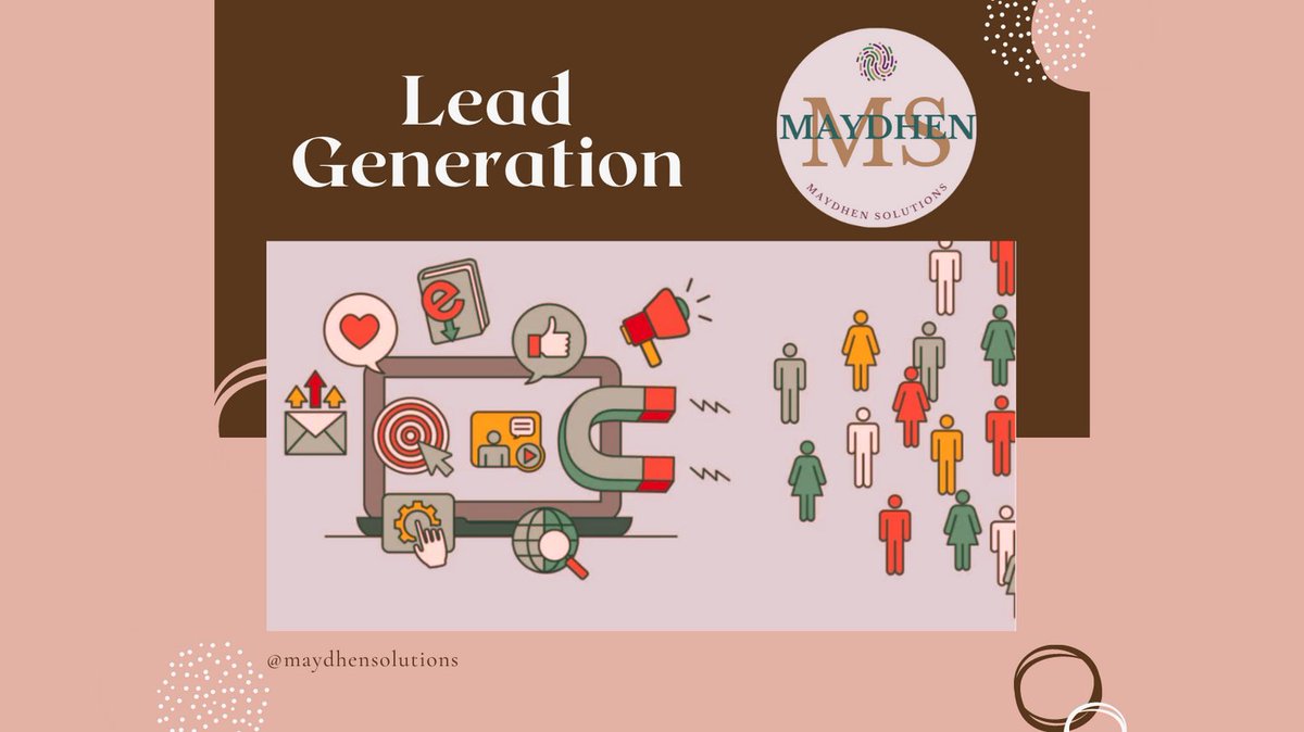 mdhensolutions's tweet photo. ❗Companies can't rely on intuition; they need well-thought-out plans for the clients they want to attract.

It is critical for a company to generate leads. Without leads, most firms will be unable to develop their sales and customer base.💡💯

#nurtureleads #maydhensolutions https://t.co/izj4rcLwKd