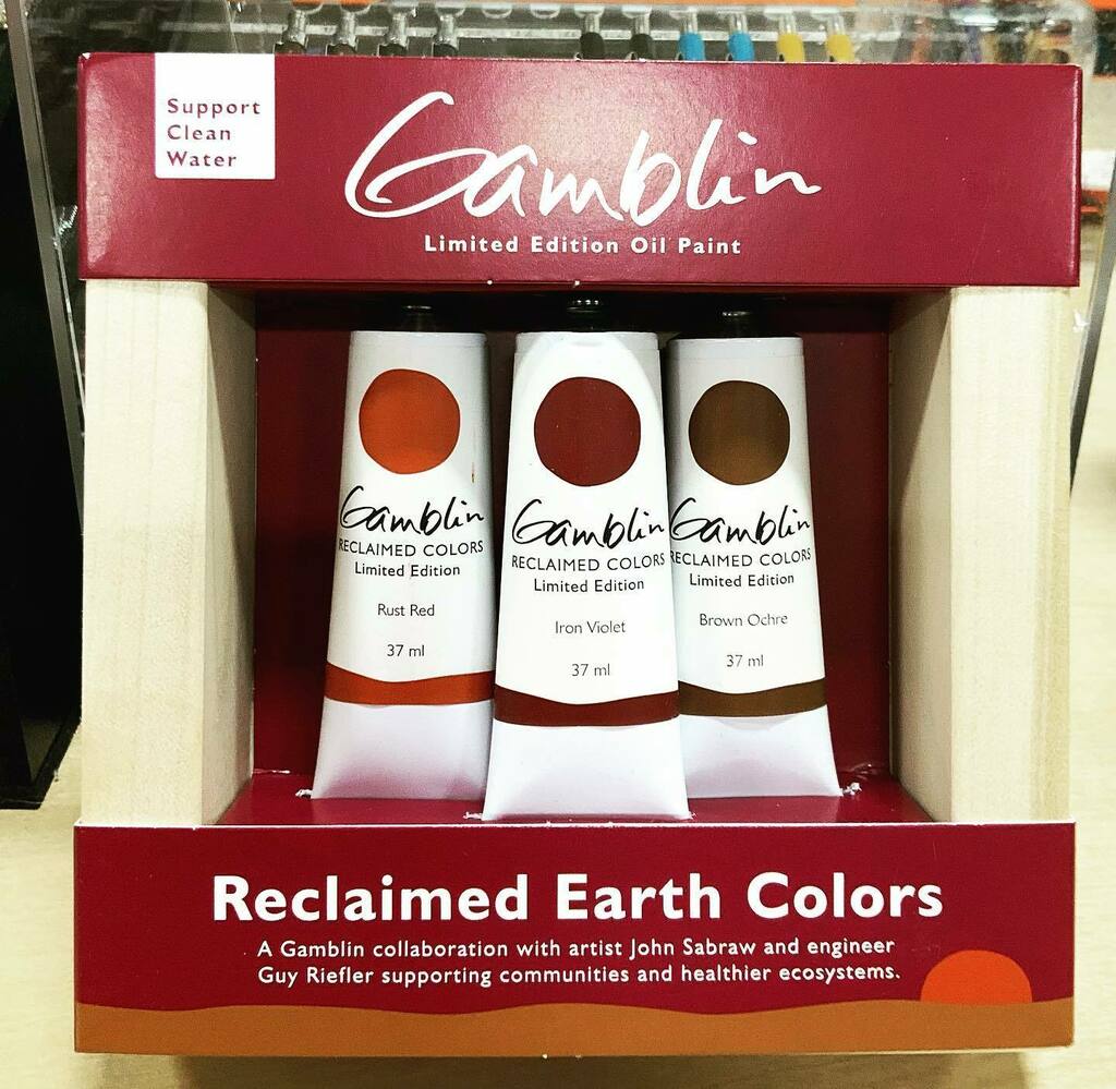 Gamblin Artist's Oil Colors - Reclaimed Earth Colors Set