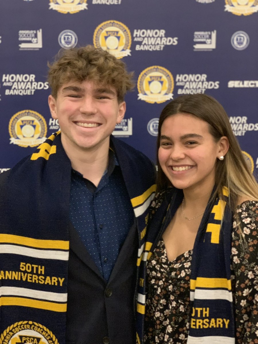 Congratulations to Zander Leik and Annabelle Wunderlich for being named to their respective AllState Teams! Today they were honored for their accomplishments.