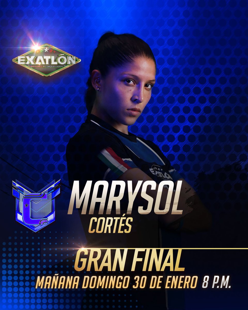𝗠𝗜𝗟𝗟𝗜𝗢𝗡 𝗗𝗢𝗟𝗟𝗔𝗥 𝗕𝗔𝗕𝗬 es finalista es 𝗙𝗜𝗡𝗔𝗟𝗜𝗦𝗧𝗔 y luchará con todo por conseguir el TRIUNFO... 🔵🔥 ¿Es tu favorita para ganar? 🌴 𝗠𝗔𝗡̃𝗔𝗡𝗔, gran final a las 8 p.m. por 𝗔𝘇𝘁𝗲𝗰𝗮 𝗨𝗡𝗢. 🏆

#ExatlónMx