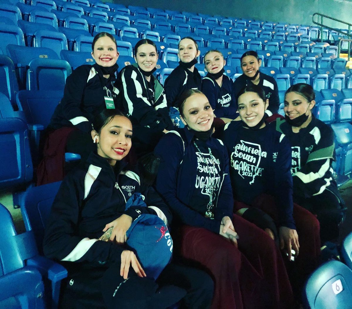 pshscougarettes's tweet photo. What a way to end our competitive season- performing at State in person again!! So proud of all their hard work during a crazy season. ❤️ https://t.co/BMjqysI7fx