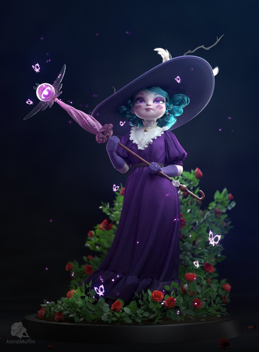 Astral_Muffin's tweet photo. Queen Eclipsa from #StarVsTheForcesOfEvil 
This is the result of a year and a half of experiments focused on look dev, creating fabrics in Substance Designer, and practicing Marvelous Designer. It almost drove me crazy 👌😹

Breakdowns https://t.co/xut6zmhU4I https://t.co/XElKaVJlzb