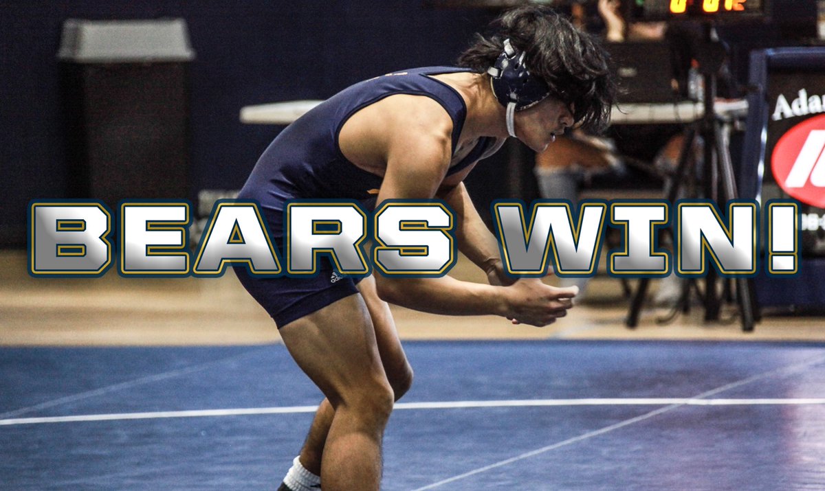 👏🐻🤼Bears steal big 25-14 win over Keiser, featuring three decision wins, one major decision win and a pin in the first period…#WeAreTMU <a href="/GoTMUWrestling/">Truett McConnell University Wrestling</a>