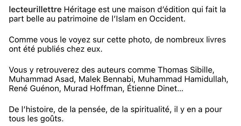 HeritageEdition's tweet photo. #dinet #hamidullah #asad #guénon #bennabi https://t.co/HDaqlJuz6r