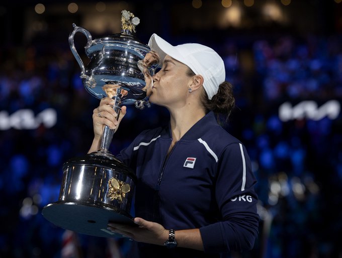 australian open trophy