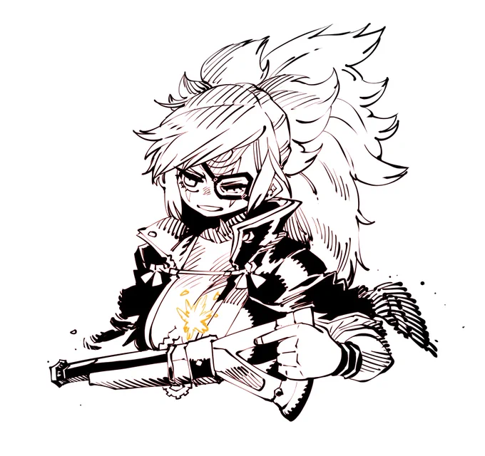she got a gun
