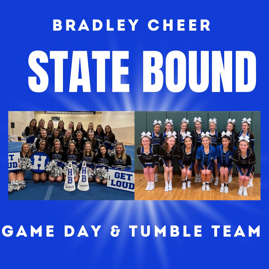 Bradley Cheerleading tweet media