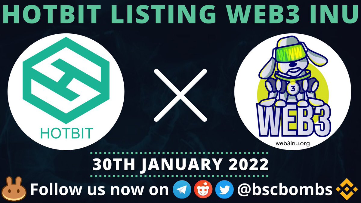 cryp_moon's tweet photo. BIG News #web3 #WEB3Inu #News #BNB #FLOKI #BabyDoge #SHIB #SHIBARMY #dogecoin new gem 2022 🚀🚀@web3_inu https://t.co/5X8ABpbgQ5