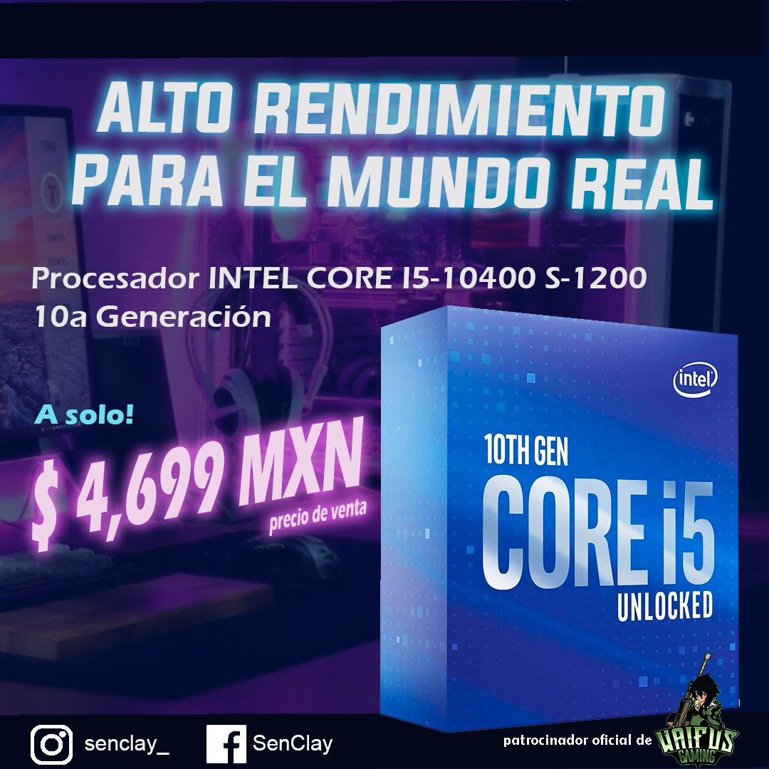 Senclay1's tweet photo. Por que lo que importa es lo de dentro!
En SenClay puedes encontrar los mejores procesadores de la marca Intel!
.
.
.
.
.
.
.
.
#senclay #componentes #pcgaming #pcmexico https://t.co/3XcY1hQq48
