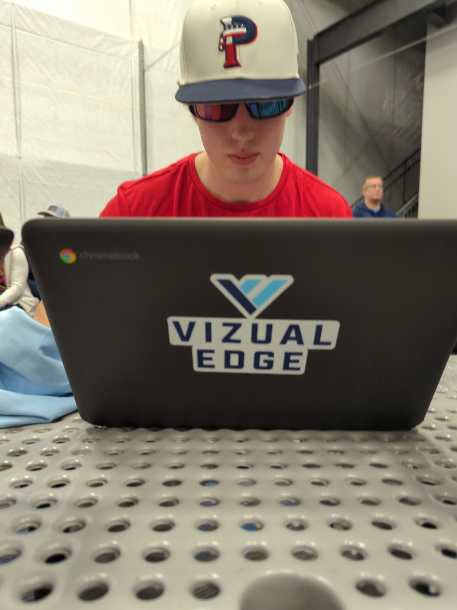 PrepBaseballNC's tweet photo. More feedback for players at our events. 
@VizualEdge testing is full go!
#PASEastNC https://t.co/2VdNciMhug