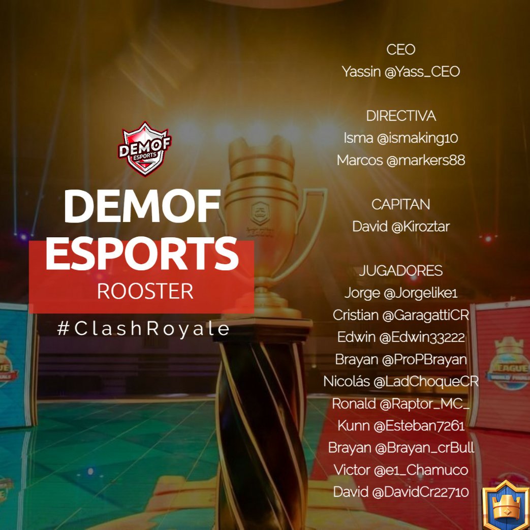 ImpulseGamingEs's tweet image. Presentamos nuestra plantilla actualizada con las nuevas incorporaciones
Muy orgulloso de todo lo que estamos consiguiendo y el trabajo que hace cada jugador por el equipo, vamos a logar grandes cosas juntos
#Demofesports 💙⚔️