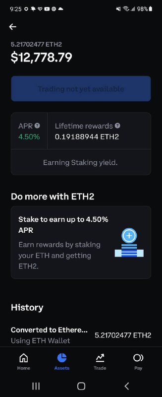 CeCeaAlice's tweet image. #ETH #cryptocurrency Do you know what else ETH can do except increase? I bought 5 ETH
.