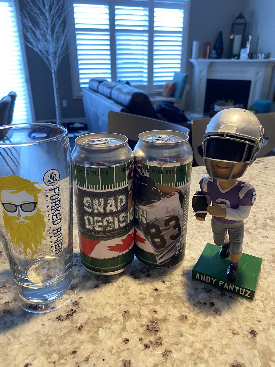 Beer and Bobblehead! <a href="/andyfantuz/">Andy Fantuz</a> <a href="/forkedriverbrew/">Forked River Brewing Company</a>
