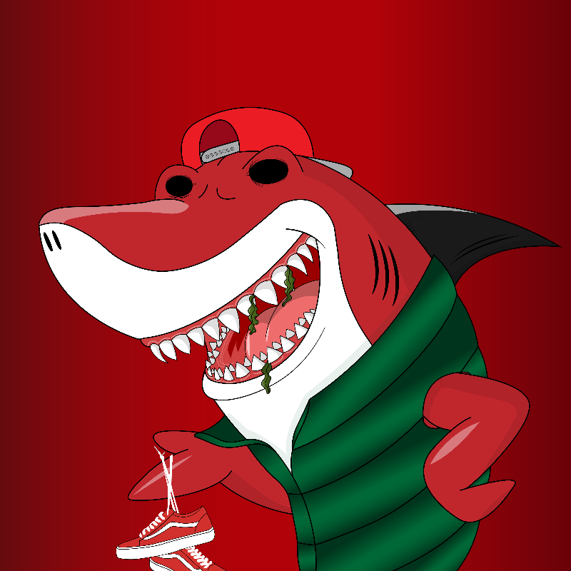 Gm. What are your plans for this sharktastic day? We start the day with a new sneak peek. #FinsUp #NFTCommunity #SolanaNFTs
