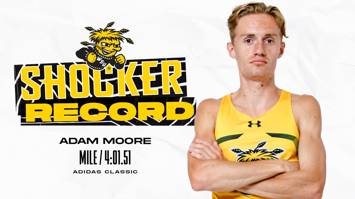 Adam Moore ties the mile SCHOOL RECORD!

His time equals the current hand-timed record by Alan Walker (4:01.5) from 1973! #watchus
