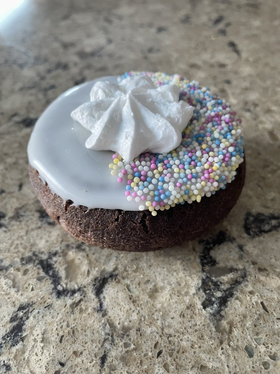 Sherril_Leclair's tweet photo. Yummy #ChooseToInclude donut in support of @SpecialOCanada. Well done @TimHortons. https://t.co/y538ZyTBm0
