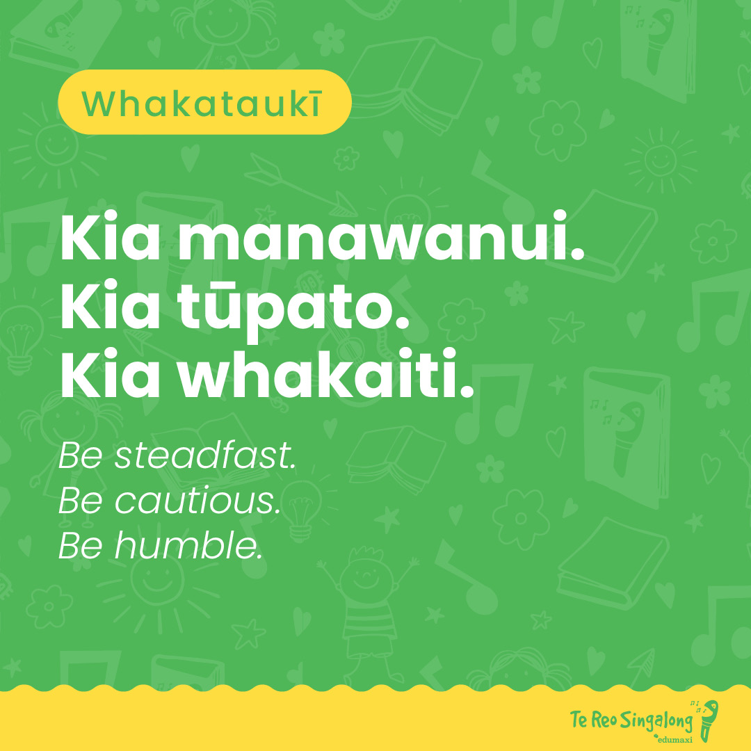 TeReoSingalong's tweet photo. Sound advice… https://t.co/GtQ26OkL1W