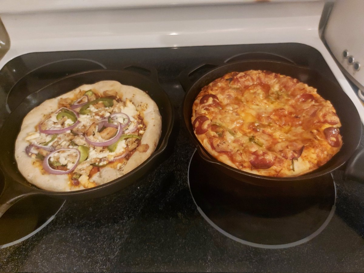 Helene HacheyHolland (@helenehholland) on Twitter photo Some people have storm chips, we have storm pizza. Homemade crust baked in cast iron pan. Quite filling and yummy. I think we know which one's <a href="/Andrew__Holland/">Andrew Holland 🇨🇦</a> 😁 Some people have storm chips, we have storm pizza. Homemade crust baked in cast iron pan. Quite filling and yummy. I think we know which one's <a href="/Andrew__Holland/">Andrew Holland 🇨🇦</a> 😁
