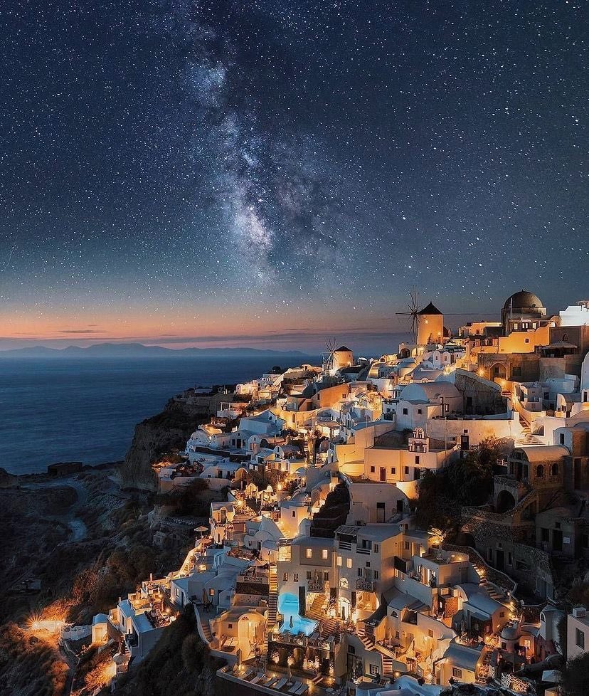 Santorini.
