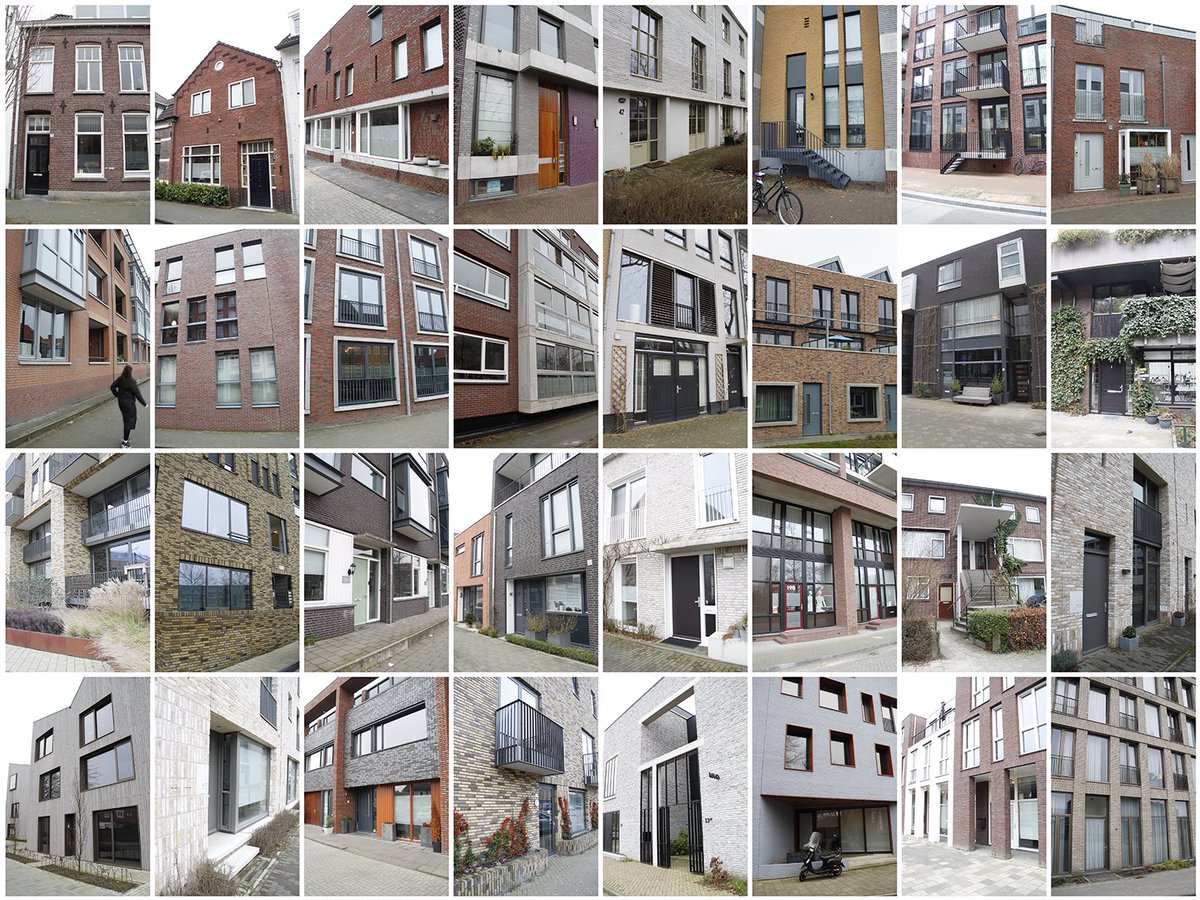 Voor een project in Sittard een rondje in #eindhoven gemaakt op zoek naar geslaagde en minder geslaagde varianten van aansluitingen van #stadswoningen en #appartementen op de #openbareruimte….’keuze zat in de stad’