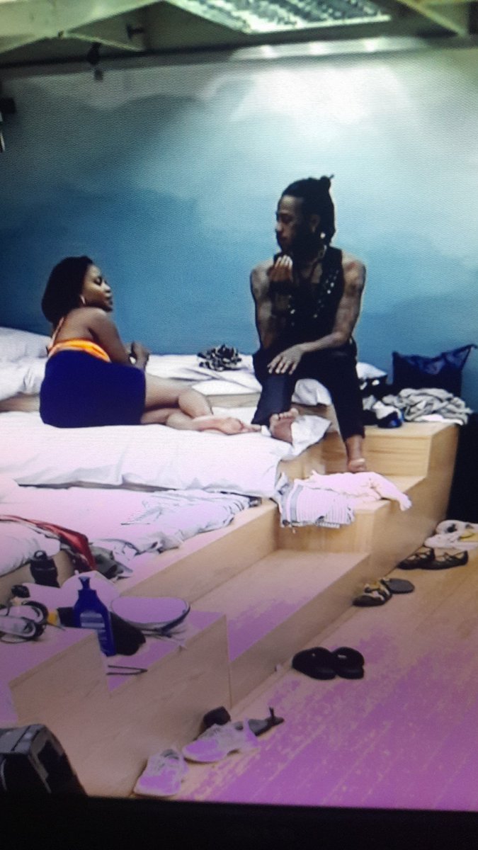Btmlo's tweet image. #BBMzansi Themba is up on he's tricks