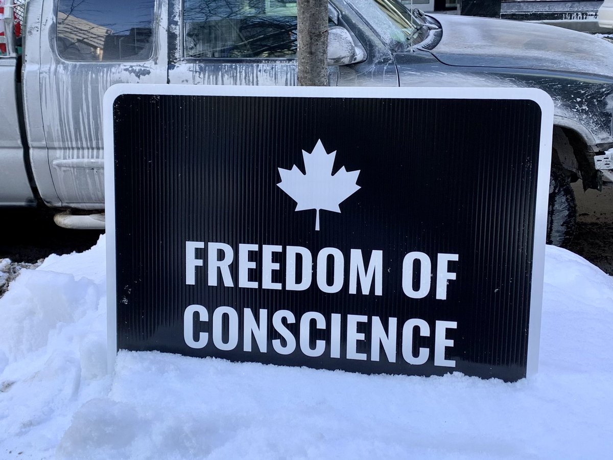 jocastab's tweet photo. Charter Section 2: Everyone has the following fundamental freedoms:
(a) freedom of conscience and religion; (b) freedom of thought, belief, opinion and expression, (c) freedom of peaceful assembly; and (d) freedom of association.
#ConvoyForFreedom2022 https://t.co/K3tw7hrJeO