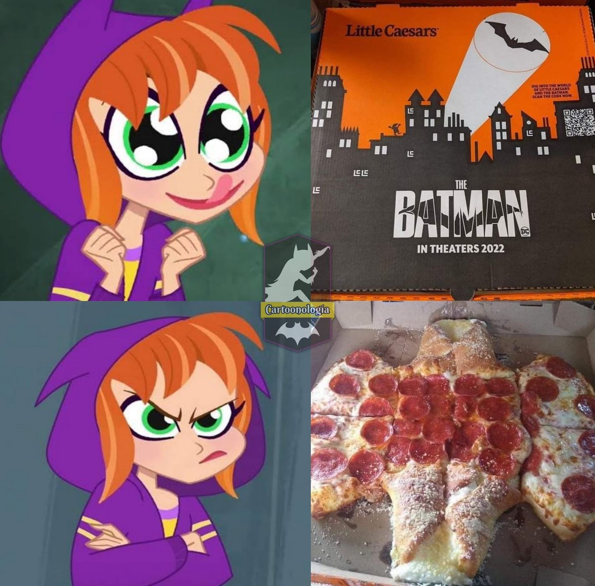 cartoonologia's tweet photo. ¿Ya probaron la batipizza? 👀
Discord: https://t.co/ExL74588iJ
#PhenomenalOne https://t.co/em0NLL0TYy