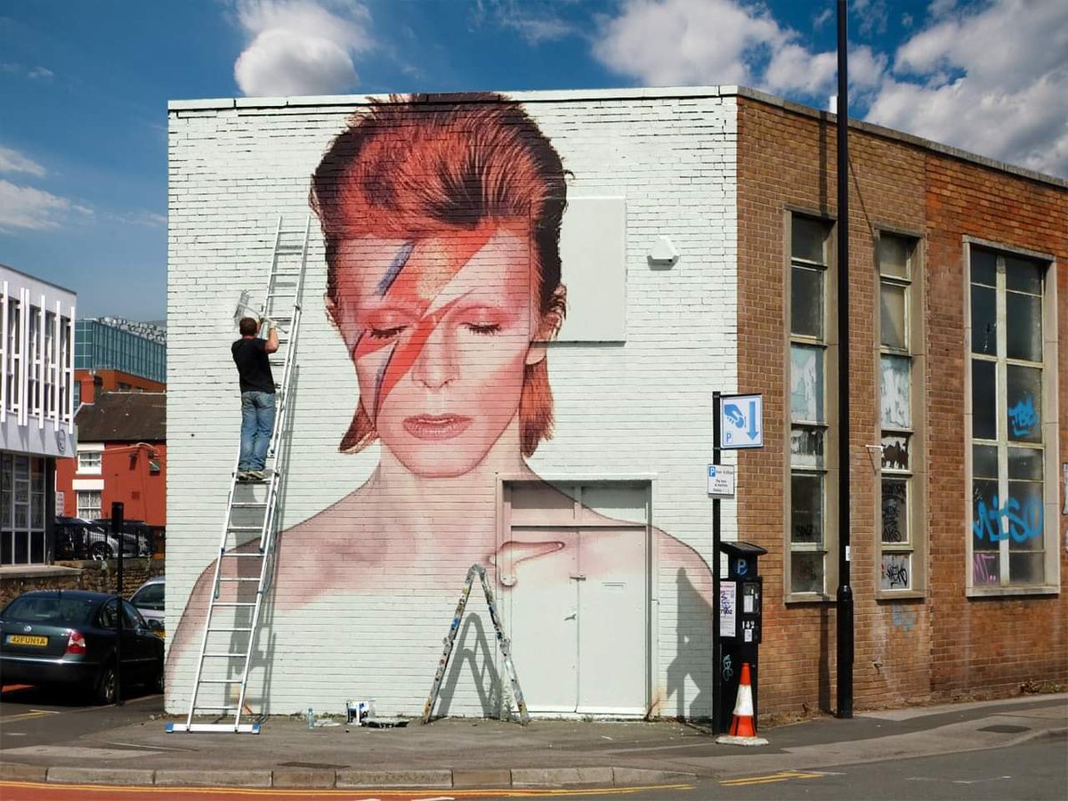 South London #DavidBowie