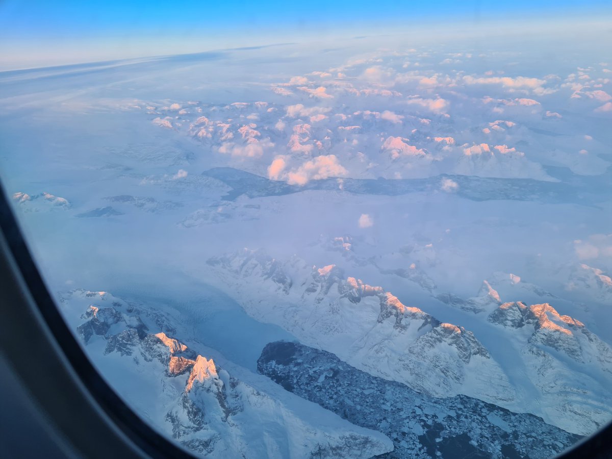 FinlayElie's tweet photo. Finally. Finally Finally *Finally* on my way to get married.

Ft. A picture of southern Greenland from the sky https://t.co/dYnWkEjziT