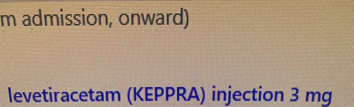 “Consulted with pharmacy and was informed this dose is only for caterpillars”