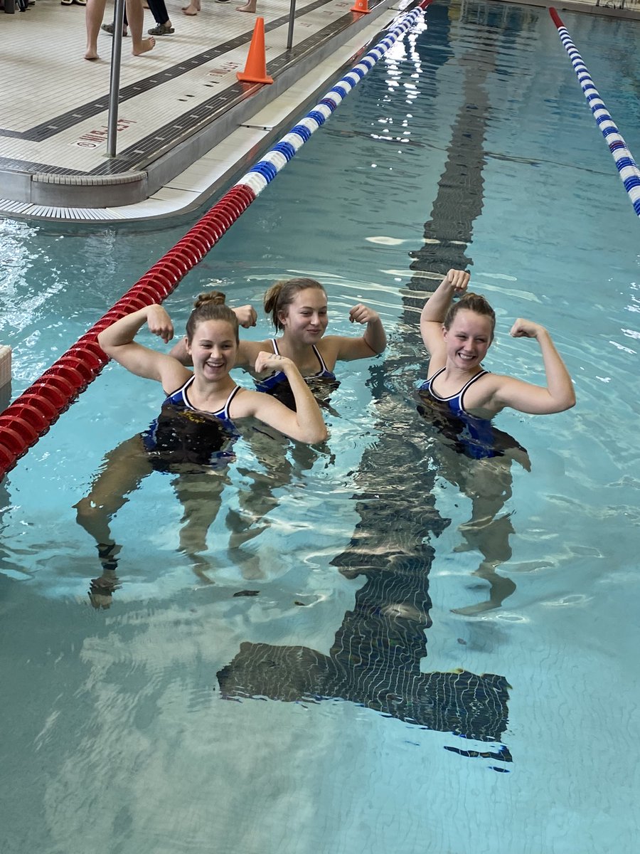 The Jay County MAC invite was filled with PRs for the ML Swim Team today!!