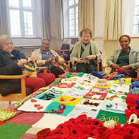 CowleyRd's tweet photo. The Knitting Together group will be back meeting in person from 1 February.  10 am - 12 noon, Wesley Memorial Church, New Inn Hall Street. https://t.co/o6rqPapWZv