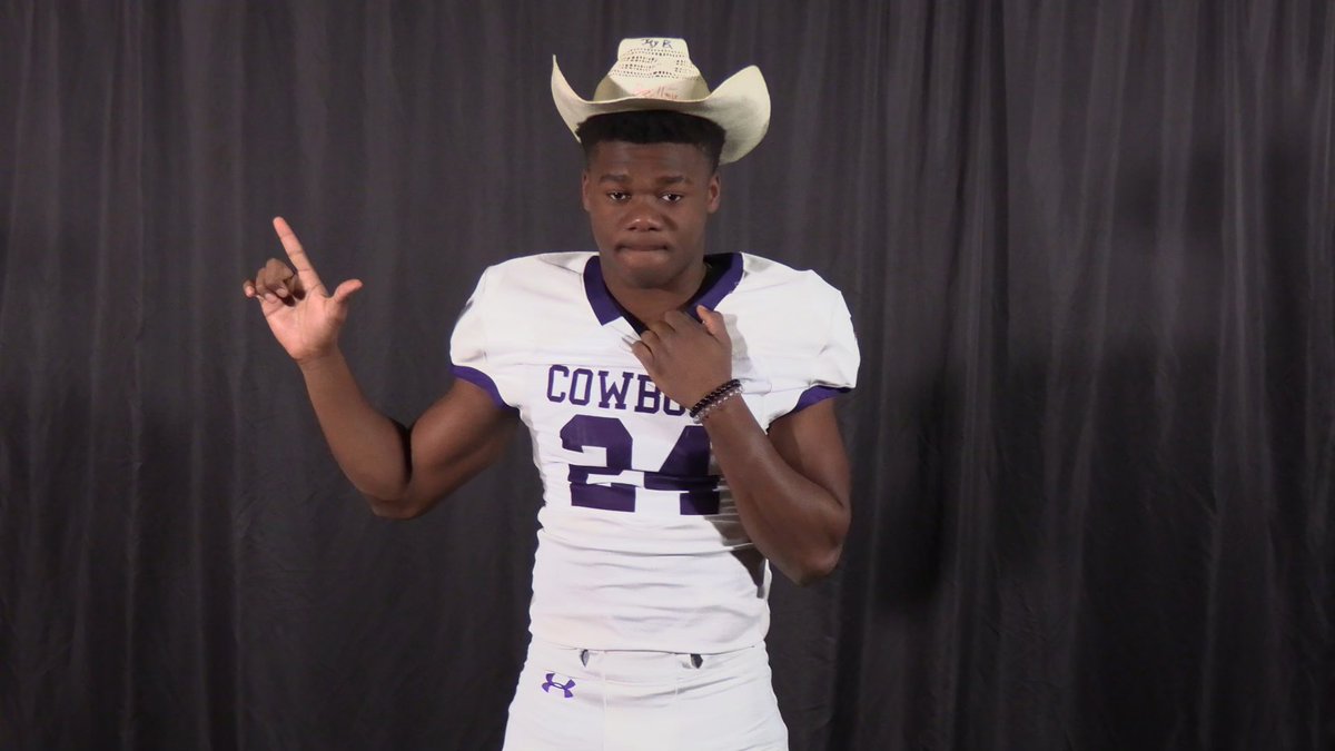 GLORYLULU1's tweet photo. After a great visit I’m blessed to say I have received my 13th offer to continue my athletic and academic career at @HSUCowboys💛💜.#AGTG  @Coach_JWTucker @CoachSwanHHS  @Edge1775 @HHS_Recruiting @CoachWoot_06 @CoachGreen80 https://t.co/acwvygDVqA