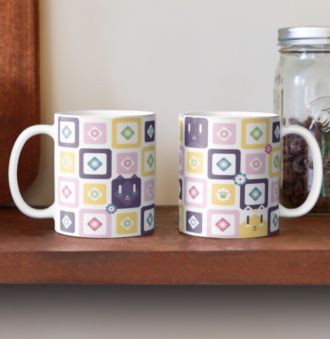 AOARTZ's tweet photo. Cute cat faces, colorful flowers, even tiny paw prints! ...looking over this detailed Cat Block Pattern you can surely find something new each time 🐾 https://t.co/fL1gGt0yaO
#RBandME #findyourthing #redbubble #cat #kawaii #cute #forsale #gifted #minecraft #pattern #paws #loveit https://t.co/ZMldng3PNS
