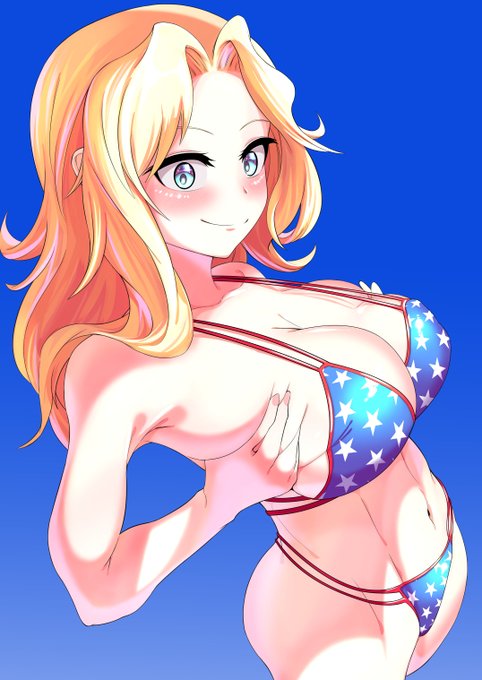 星条旗水着ケイさん(ガルパン) 