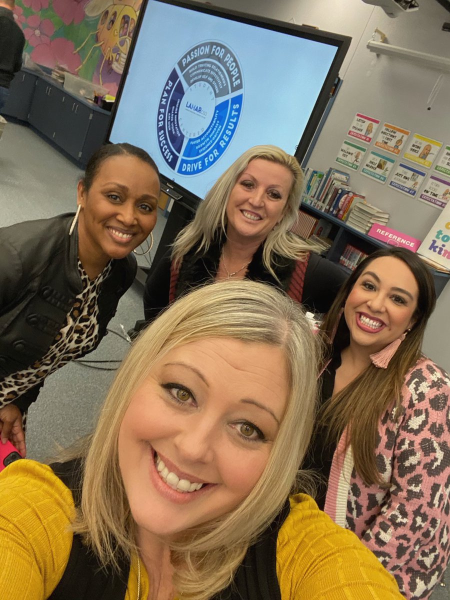 pinkpatterson's tweet photo. The VISION is clear! Loved being invited by the amazing @kaye1332 to share alongside @LCHSMrsKing and @MrsBholaMedlow about building a strong school community! Nothing but #RESPECTACLES for this cohort of new leaders coming up the LCISD Leadership pipeline! @LamarCISD #BeTheOne https://t.co/CkYJoGkI16