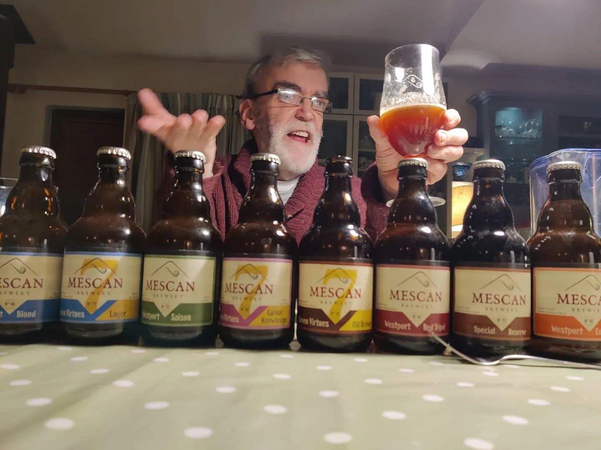 mescanbrewery's tweet image. Happy customer waxing lyrical about his special delivery
#Mescan #belgianstyle